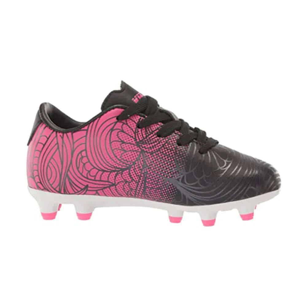Cali Firm Ground Soccer Shoes -Black/Pink - Vizari Sports