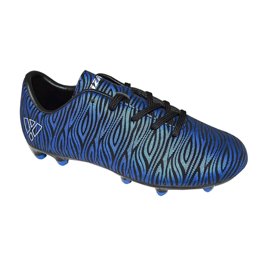 Teramo Firm Ground Soccer Shoes -Blue/Black - Vizari Sports