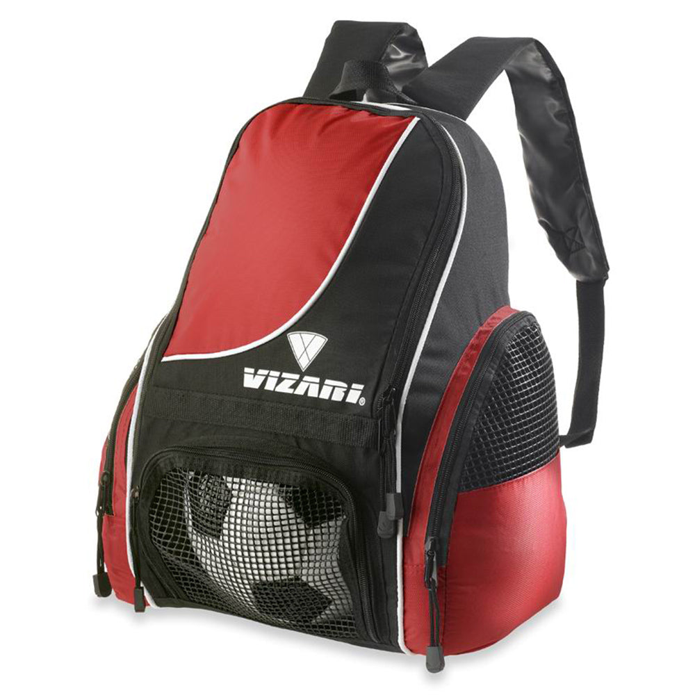 Solano Soccer Sport Backpack-Red