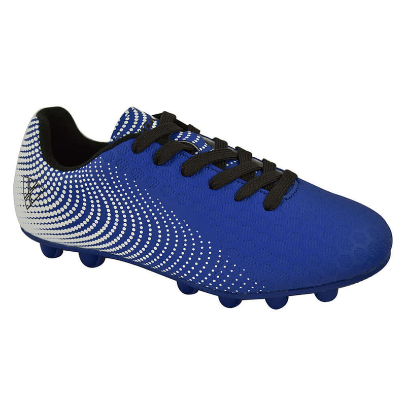 Stealth Firm Ground Soccer Shoes -Blue/White - Vizari Sports