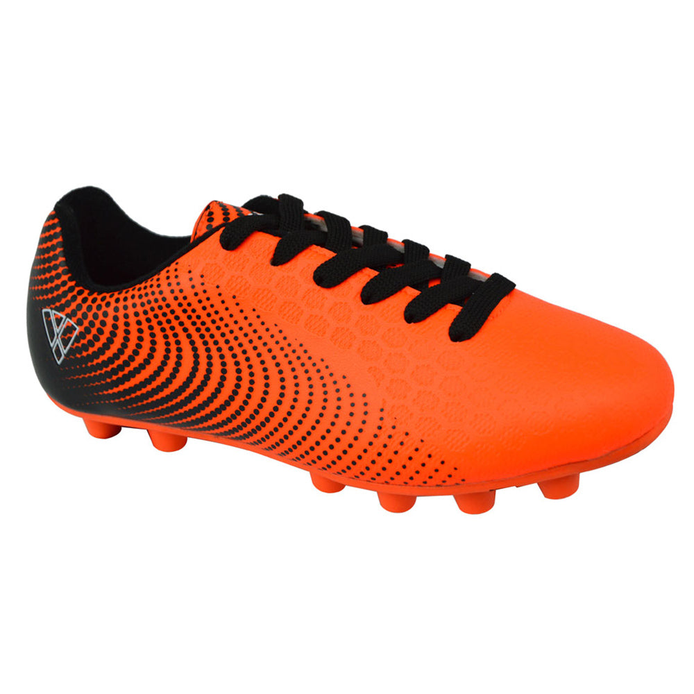 Stealth Firm Ground Soccer Shoes -Orange/Black