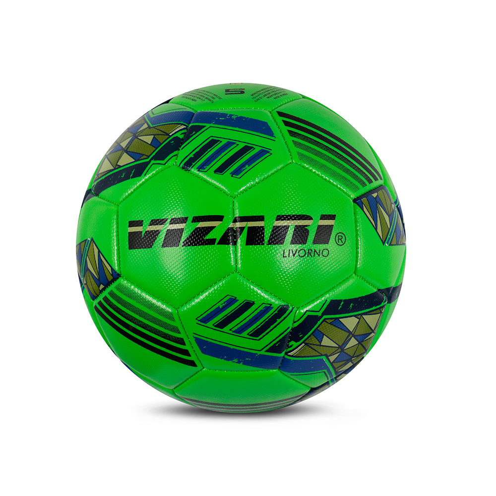 Livorno Soccer Ball-Lime Green