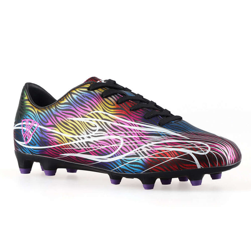 Ladera Firm Ground Soccer Shoes -Black - Vizari Sports