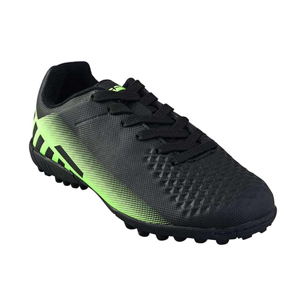 Santos JR. Turf Soccer Shoes - Black/Green - Vizari Sports