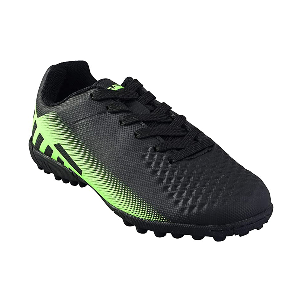 Santos Turf Soccer Shoes-Black/Green