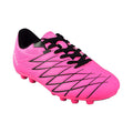 Boca Firm Ground Soccer Shoes - Pink/Black