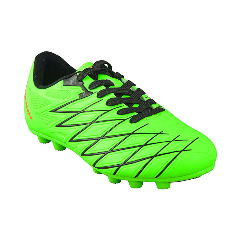 Boca Firm Ground Soccer Cleats - Green/Black - Vizari Sports