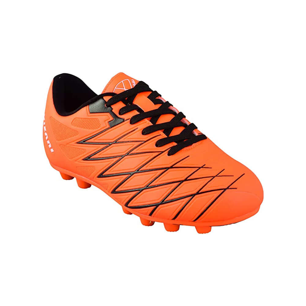 Boca Firm Ground Soccer Cleats - Orange/Black - Vizari Sports