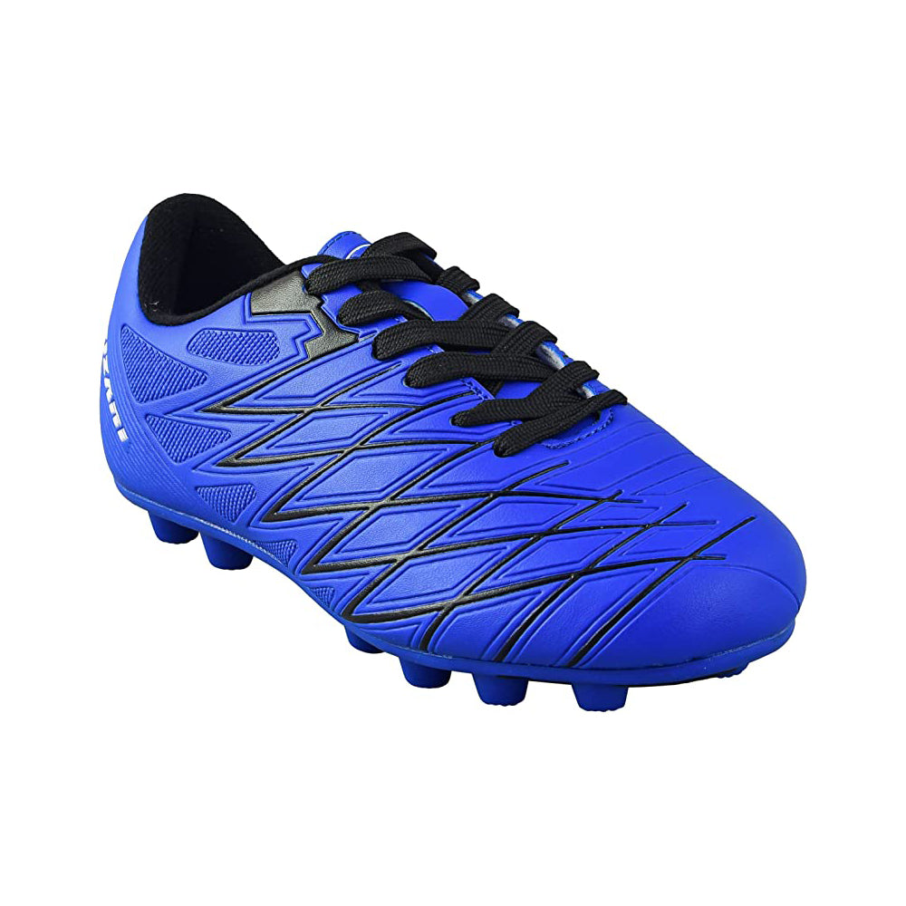 Boca Firm Ground Soccer Cleats - Blue/Black