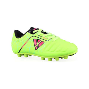 Catalina JR. Firm Ground Soccer Shoes-Green/Black/Fuschia