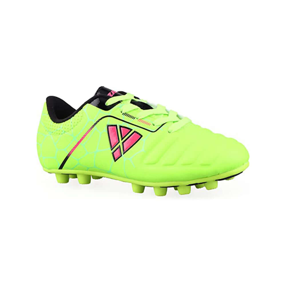 Catalina JR. Firm Ground Soccer Shoes-Green/Black/Fuschia - Vizari Sports