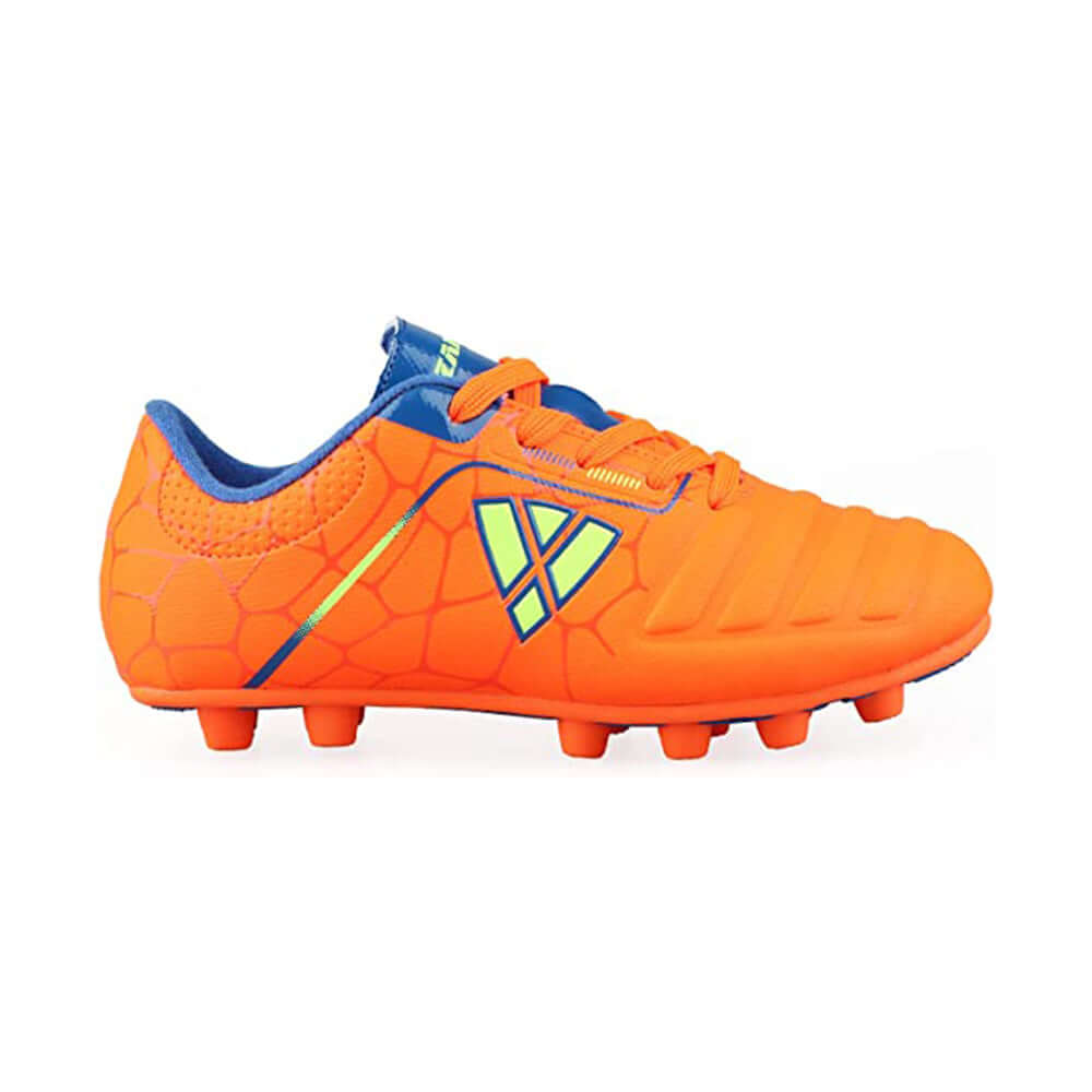 Catalina JR. Firm Soccer Shoes-Orange/Royal/Lime - Vizari Sports