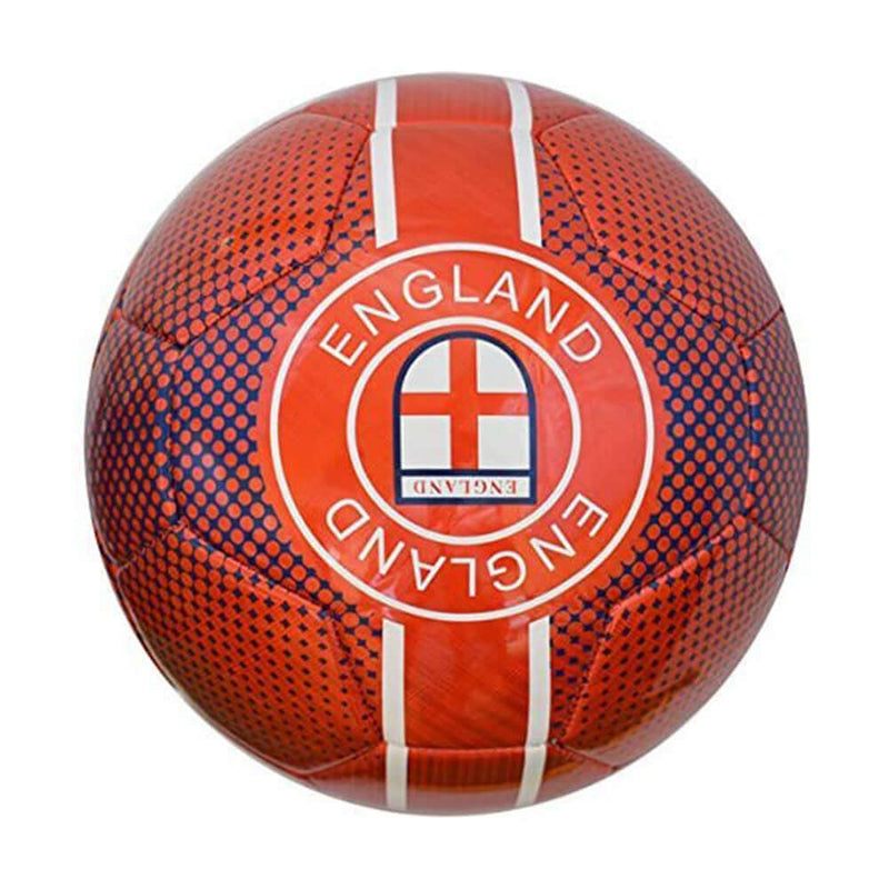 Y18 England Soccer Ball-Red - Vizari Sports