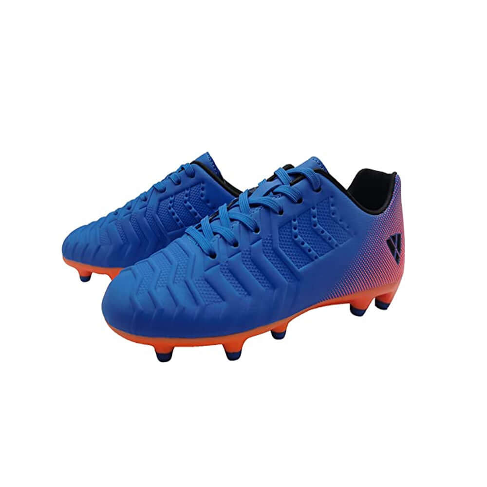 Laguna JR. Firm Ground Soccer Shoes -Royal Blue/Orange - Vizari Sports
