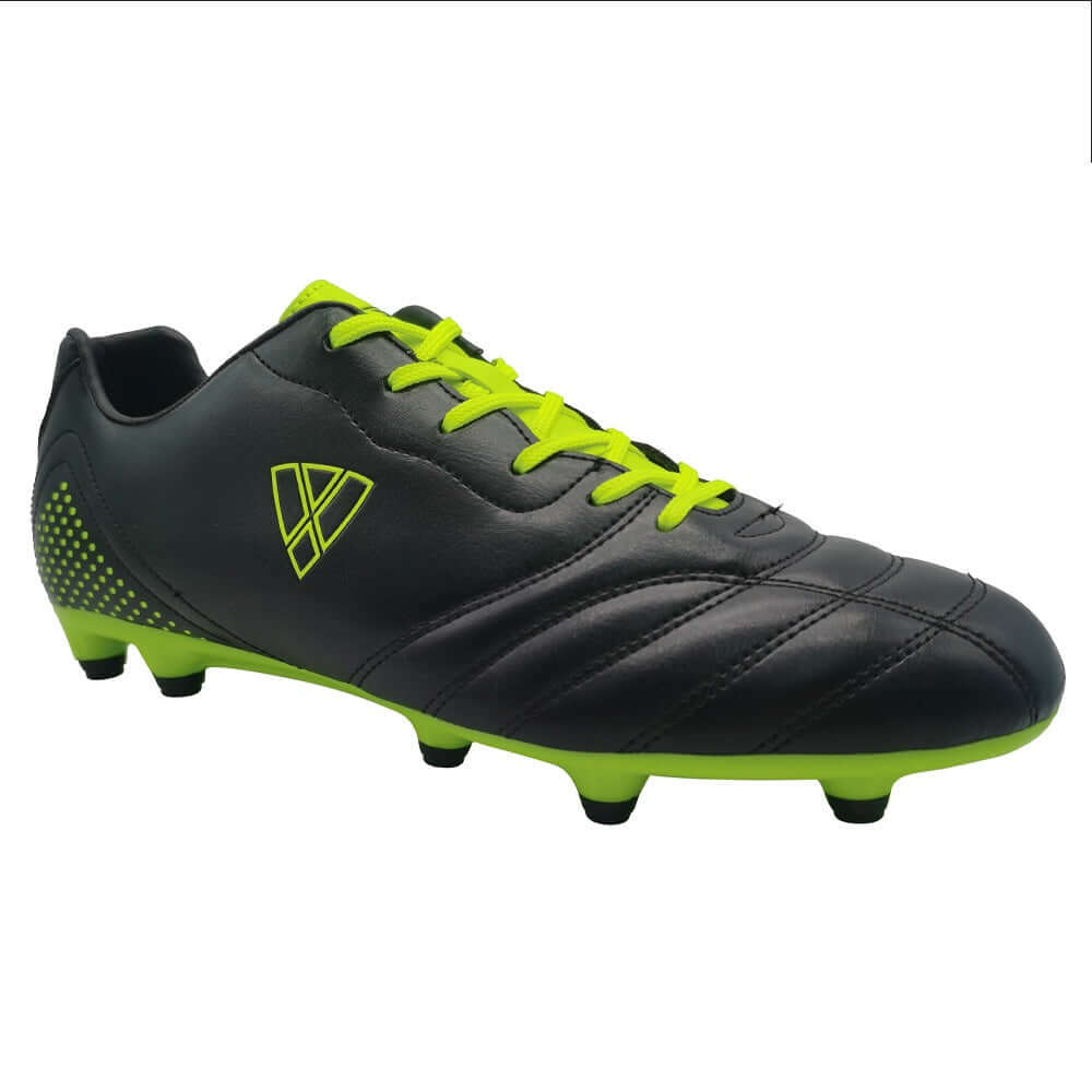 Redondo Firm Ground Soccer Shoes-Black/Green - Vizari Sports
