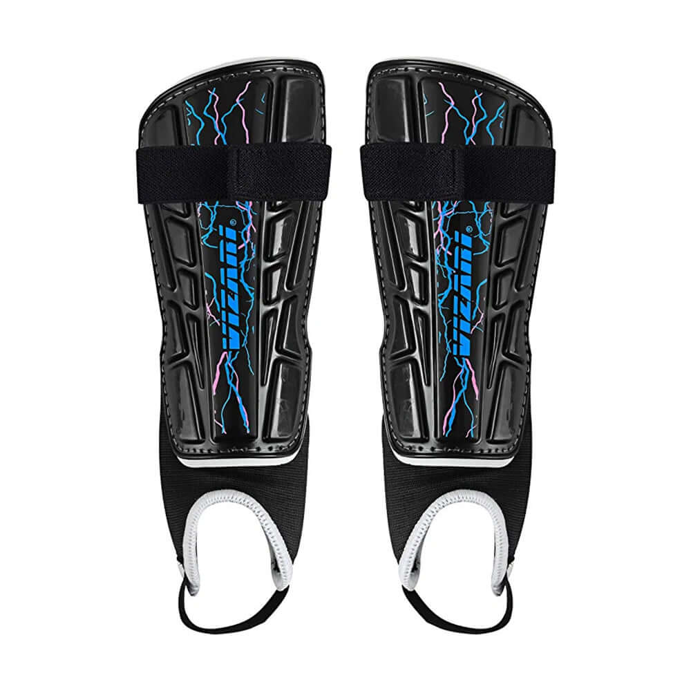 Zodiac Soccer Shin Guard with Detachable Ankle Protection-Black - Vizari Sports