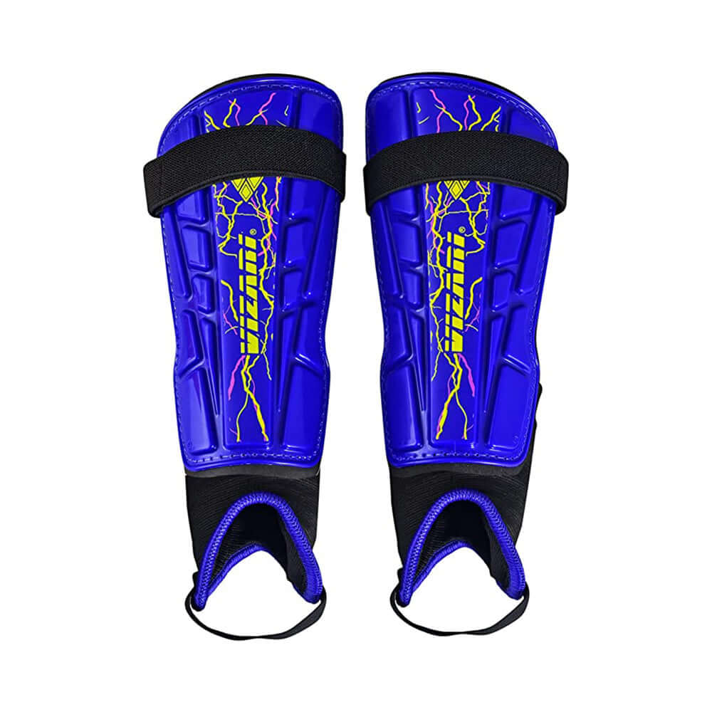 Zodiac Soccer Shin Guard with Detachable Ankle Protection-Blue - Vizari Sports