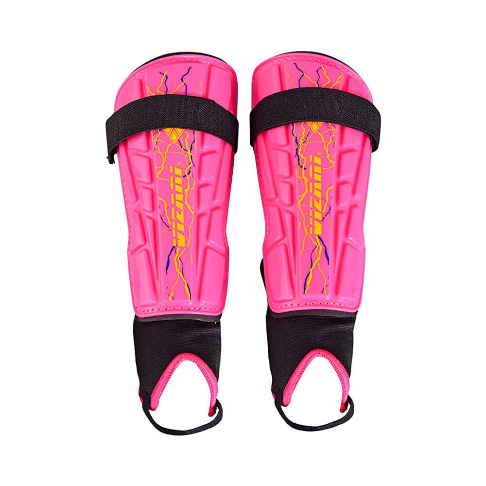 Zodiac Soccer Shin Guard with Detachable Ankle Protection-Pink - Vizari Sports